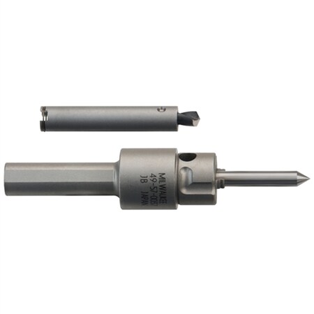 Milwaukee Tool Milwaukee® 1/2 in. Shank Quick-Change Adapter for Sheet Metal & Steel Plate Cutters 49-57-0037